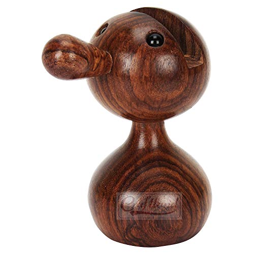 Craftland Wood Doll Shaped Spectacle Holder Stand (Brown, 2 x 2 x 3.5 Inches) - Image 2
