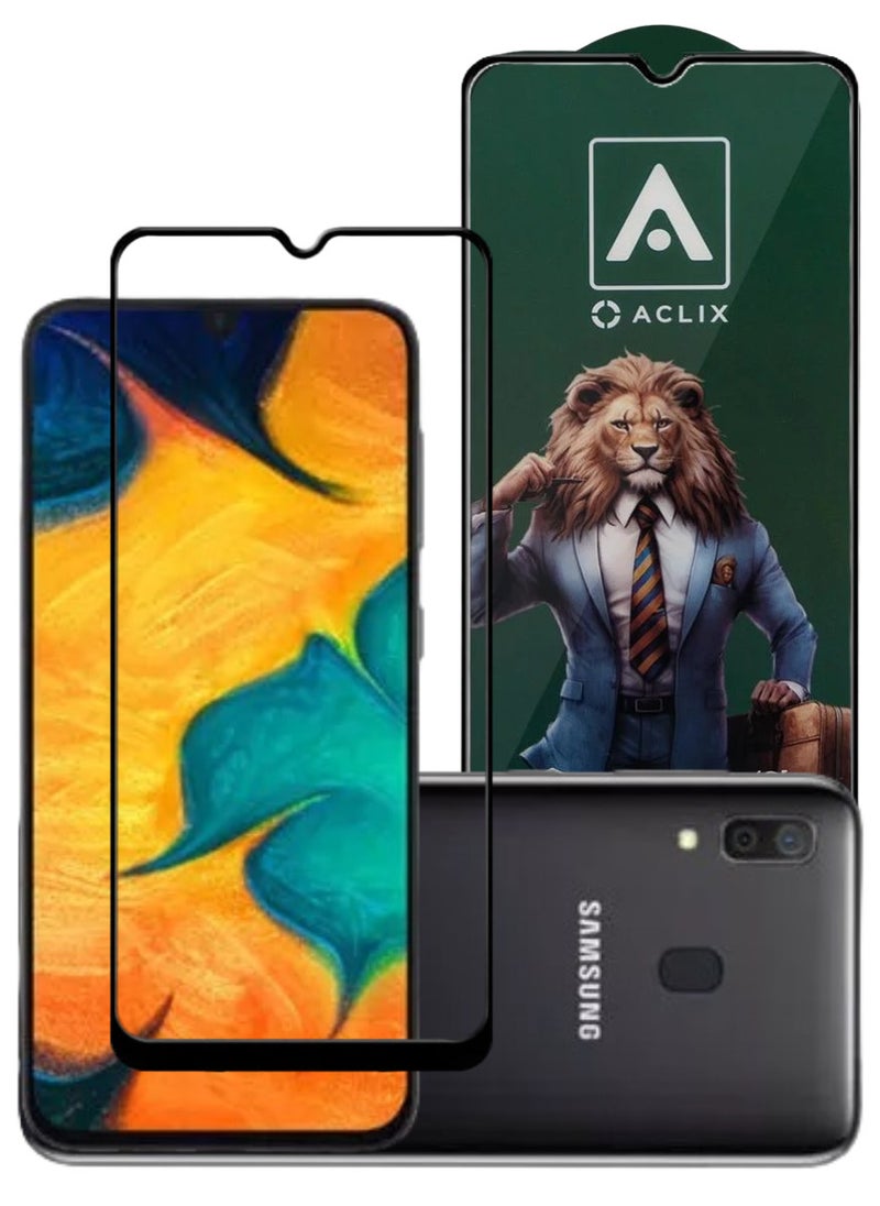 ACLIX Antistatic ESD Dustproof Premium Quality High Definition Tempered Glass Screen Protector Designed For Samsung Galaxy A30 - Image 1