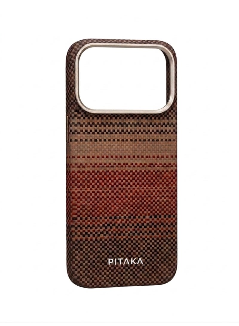 PITAKA MagSafe Case for iPhone 17 Pro - Ultra-Slim Aramid Fiber Protective Cover with Fusion Weaving Technology - Image 2