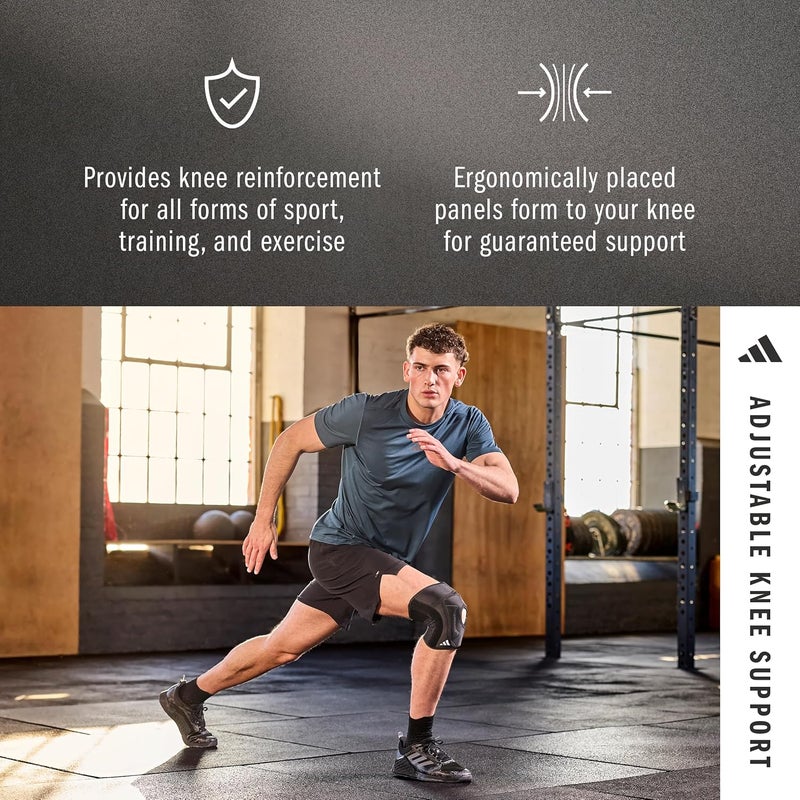 adidas Adjustable Knee Support - Large - Image 2