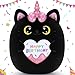 Auspicious beginning Happy Birthday Gift Black Unicorn Cat Plush Toys11 Black Cat Plushies Anime PlushKawaii Plushie Toy Stuffed Animals Cute Plushies Birthday Gifts for Kids - Image 2
