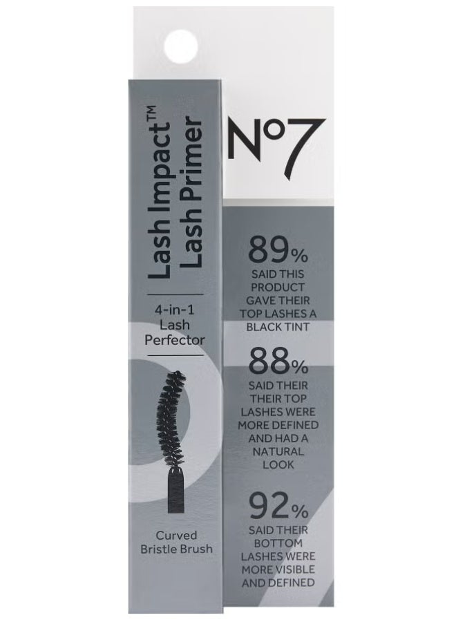 Boots No.7 No7 Lash Impact Lash Primer 4in1 Lash Perfector - 7ml - Image 2