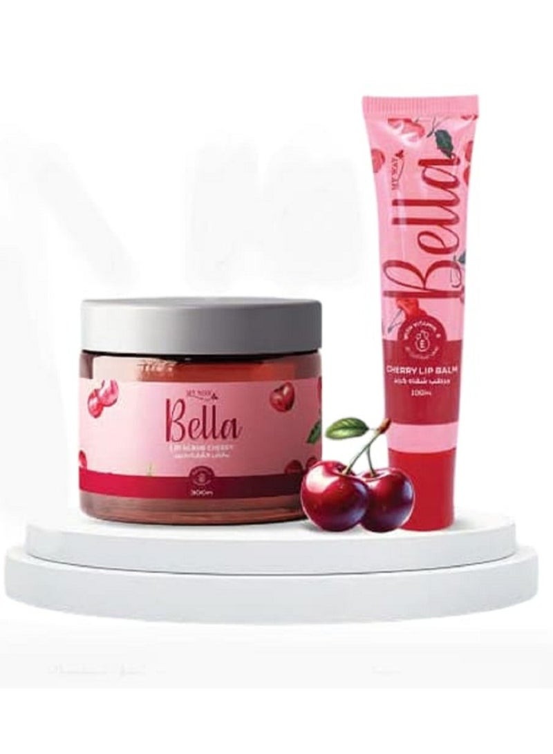 My Way Bella Cherry My Way Lip Scrub and Moisturizer Set - Image 3