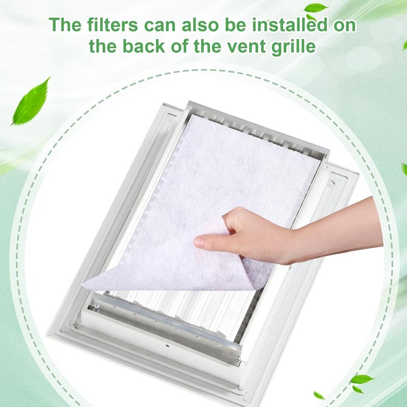 9" x 9" Air Vent Filter - Anti Dust Net Strainer for HVAC and AC - Image 4