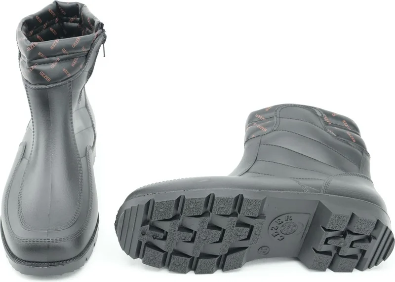 جيزر Winter Men's Zippered Warm Lined Snow Boots