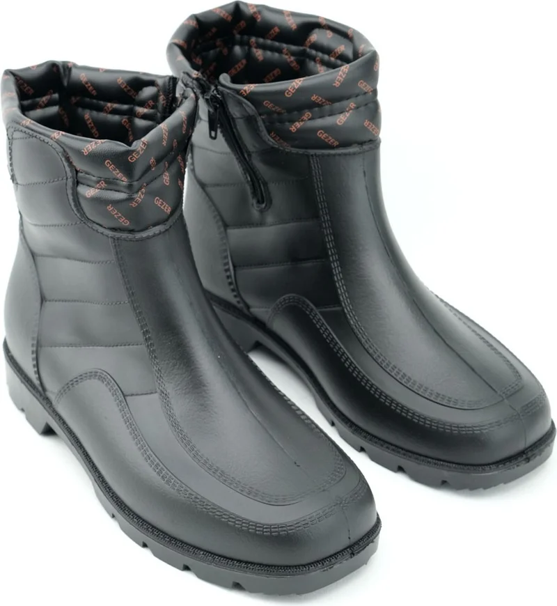 جيزر Winter Men's Zippered Warm Lined Snow Boots