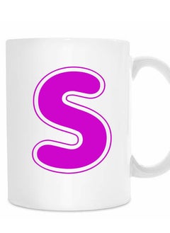 MP Letter S Alphabet Printed Coffee Mug  - Image 2