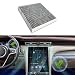 PACLVIO Car Fresh Breeze Air Filter Replacement for Car Passenger Premium Cabin Air Filter with Activated Carbon Auto Compartment Air Filters Fit for Acura Civic CRV Odyssey CSX Replaces CF10134 - Image 2