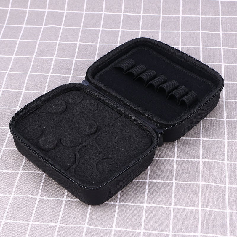 Essential Oils Travel Case Portable Perfume Lipstick Bottle Storage Case Travel Storage Box Large Capacity Bottle Drop Bottle Case(Black) - Image 4