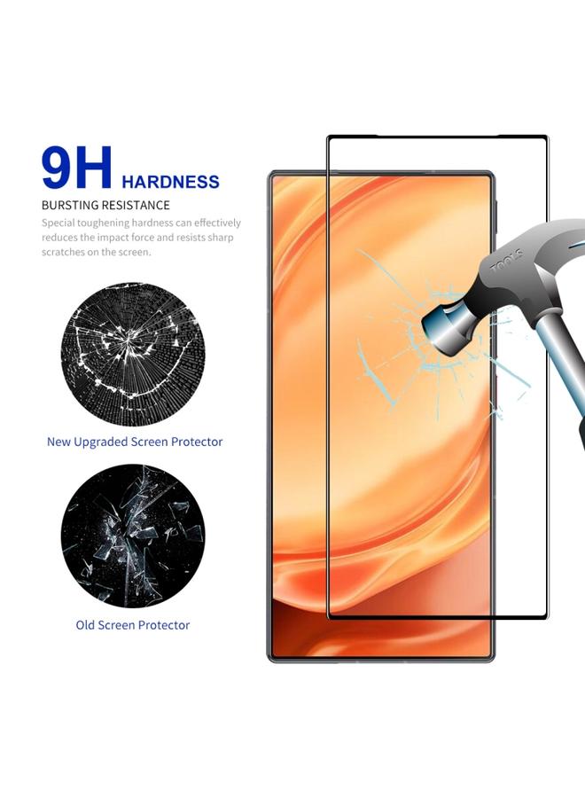 جرين تايجر ZTE Nubia Z50 Ultra 10 قطعة ENKAY Hat Prince غراء كامل عالي من الألومنيوم والسيليكون والزجاج المقسى - Image 2