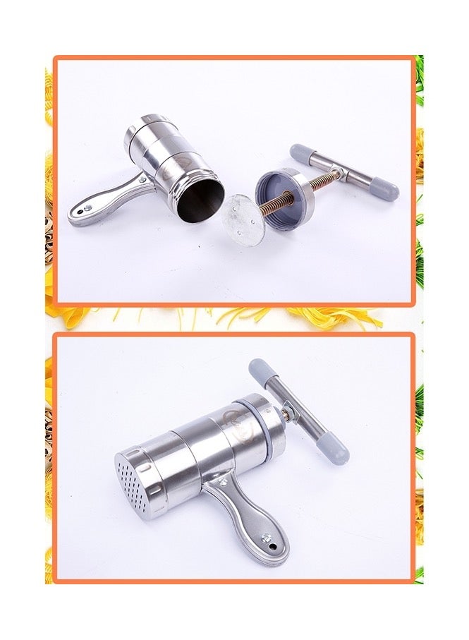 Household Stainless Steel Manual Pasta Machine Hand Pressure Noodle Machine Noodle Maker with 5 Models  - Image 4