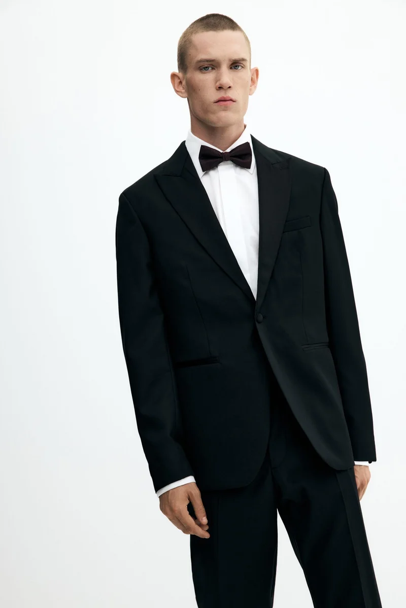 H&M Slim Fit Tuxedo shirt