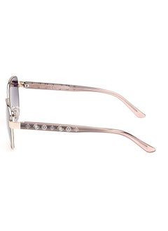 GUESS Women's UV Protection Hexagon Sunglasses - GU0010220B56 - Lens Size: 56 Mm  - Image 2