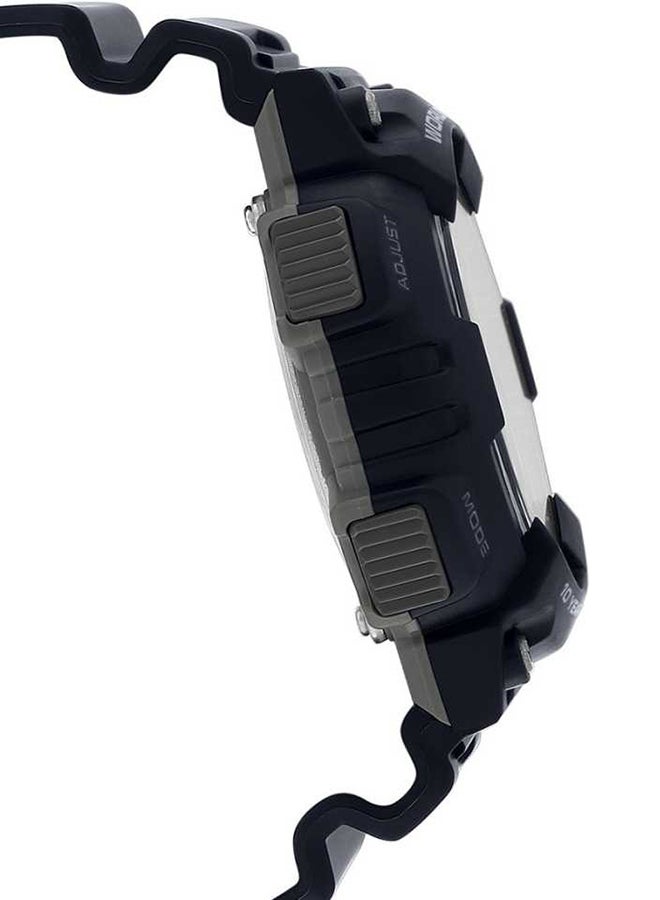 CASIO Men Fishing Gear Analog & Digital Watch AEQ-110W-1AVDF - 38 mm - Black - Image 4