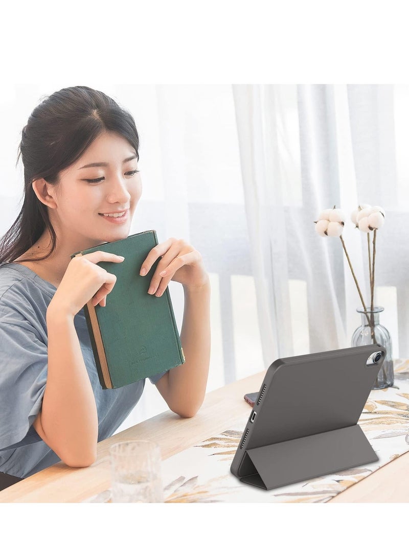 ELTRAZONE NEW Smart Case with Pencil Holder for iPad Mini 7 – Trifold Stand, Soft TPU Back, Auto Wake/Sleep, Dust Proof & Anti-Fingerprint, Heavy Duty Protection – Slim, Durable, & Functional Case for iPad Mini 7 - Image 4
