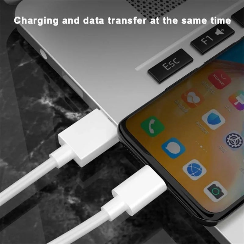 ليناكز الأصلي كابل شحن سريع من نوع USB إلى Type C بقدرة 65 واط متوافق مع XT|XT 730G| X2|C12| 6|5|4 Pro 5G 20A|6|7|7Pro (الكابل فقط) - Image 2