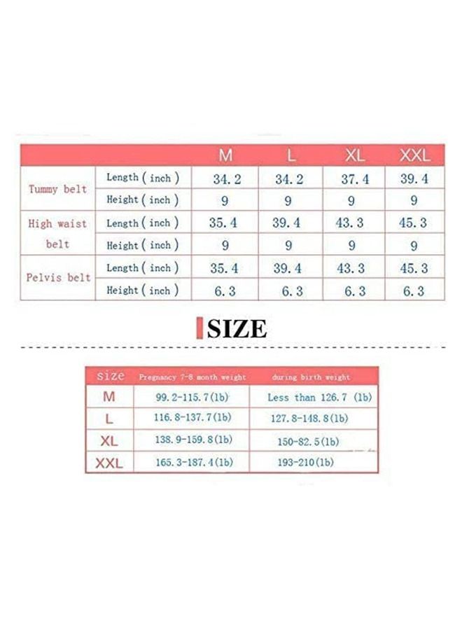 Generic Postpartum Belly Band 3 in 1 Recovery Belt for Post Pregnancy Post C-Section Support Shapewear After Giving Birth Women Stomach Waist Pelvis Belt Beige  - Image 5