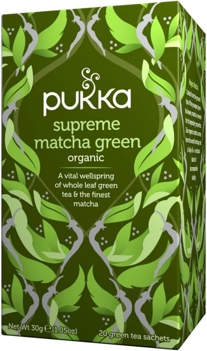 Pukka Supreme Matcha Green Organic Herbal Tea - Image 3