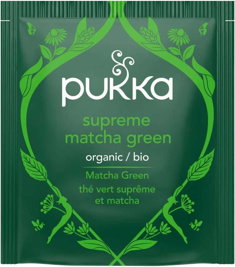 Pukka Supreme Matcha Green Organic Herbal Tea - Image 4