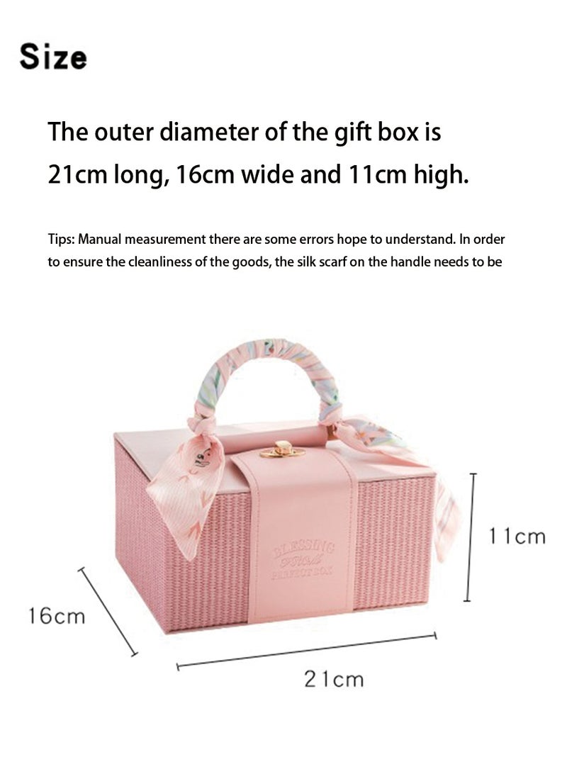 Birthday gift for Ladies Handmaid of honor gift box gift sets Wedding gift Bride Wedding Bottle Towel hand cream Cup and Aromatherapy Sheet - S3 - Image 4