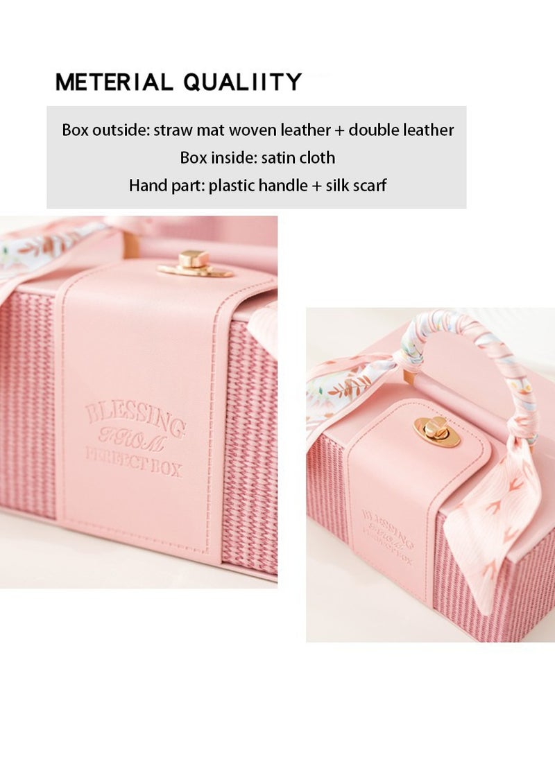 Birthday gift for Ladies Handmaid of honor gift box gift sets Wedding gift Bride Wedding Bottle Towel hand cream Cup and Aromatherapy Sheet - S3 - Image 3