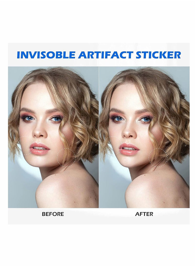 Y&D Face Lift Tape, Instant Lifting Tape Ultra-thin Invisible Waterproof & High Elasticity, Makeup Tool to Hide Facial Wrinkles Saggy Skin, 40Pcs  - Image 5