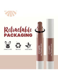 Mars Matte Super Stay Lipstick ; Upto 12 Hours Long Lasting; Smudge Proof And Waterproof Lipstick For Women 3.5 Gm (17Magic Hour)  - Image 3