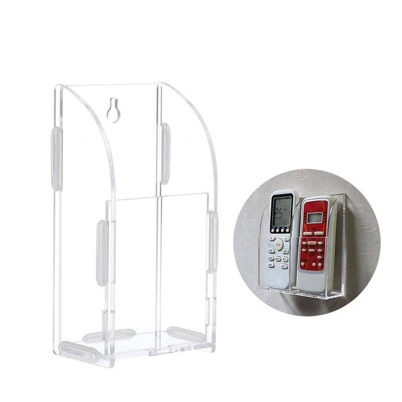 Remote Control Mobile Phone Holder Storage Box Rack Clear 0.261kg - Image 2