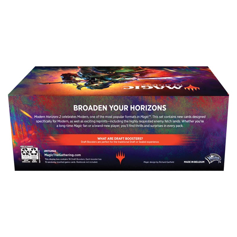 Magic the Gathering Magic: The Gathering Modern Horizons 2 Draft Booster Box | 36 Packs (540 Magic Cards) - Image 4