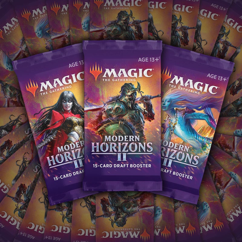 Magic the Gathering Magic: The Gathering Modern Horizons 2 Draft Booster Box | 36 Packs (540 Magic Cards) - Image 2