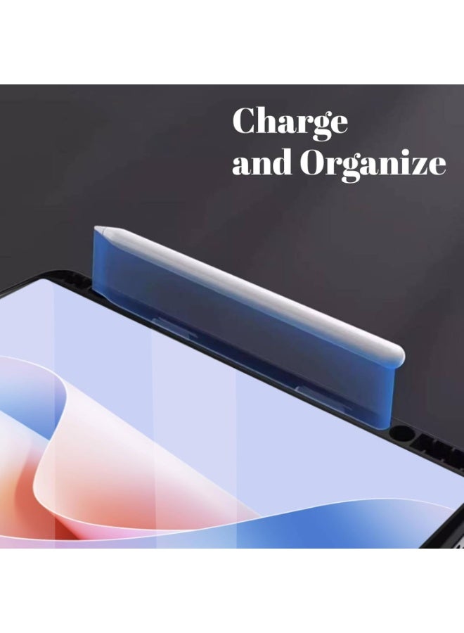 Fankalo Tablet Case for Huawei MatePad 11.5S 2025/2024 with Pen Holder, Soft TPU Tri-Fold Stand Protective Tablet Cover, Support Pen Charging, Auto Wake/Sleep (Black) - Image 3