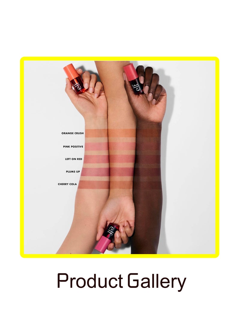 إلف احمر خدود من شير فور ات، متعدد الاستخدامات، مكياج شفاه وخدود يدوم طويلا، يخلق لمسة نهائية طبيعية لامعة - Image 3