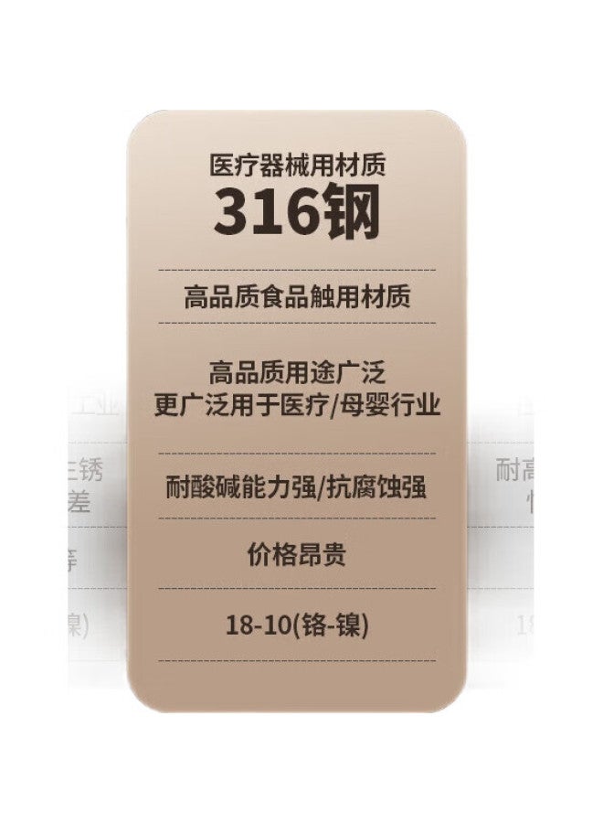 MAX COOK Meichun (Maxcook) 316L Stainless Steel Bowls, Double-Layer Insulated Soup Bowls, Rice Bowls, Tableware, Noodle Bowls, 13Cm, Set Of 2, Mcwa4756 - Image 2