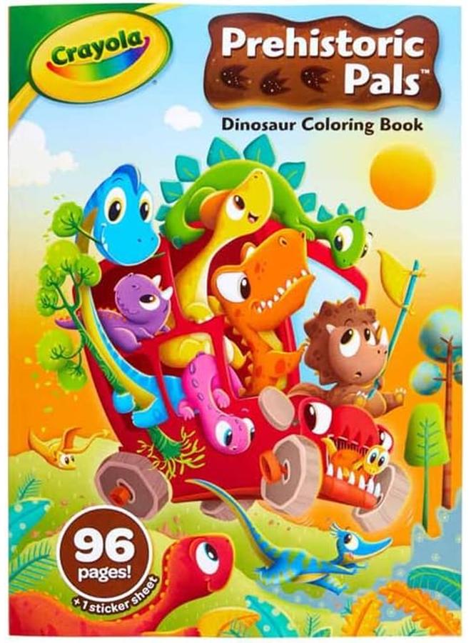 Crayola Dinosaur Coloring Book 96 Coloring Pages Ages 3 4 5 6 - Image 2