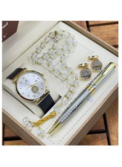 Watch A men's watch set consisting of a watch, a rosary, a cup and a pen 
