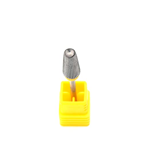 ERUIKA Nail Carbide 5 in 1 Nail Drill Bit,Two Way Use for Left and Right Handed, Drill Machine Accessory,Acrylic or Hard Gel Remover (XF) - Image 3