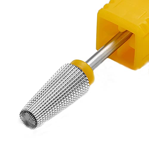 ERUIKA Nail Carbide 5 in 1 Nail Drill Bit,Two Way Use for Left and Right Handed, Drill Machine Accessory,Acrylic or Hard Gel Remover (XF) - Image 1
