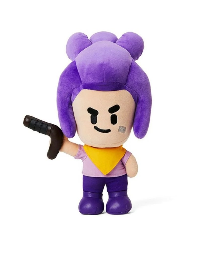 Generic - 2 Coc 25cm plush toys Supercell Leon Spike Cotton Pillow doll game Character game - Image 1