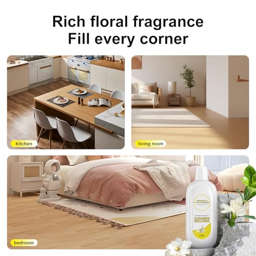 Nukisa Floor Cleaning Solution Compatible With Tineco, Deep Cleans for Multiple Hard Floors, Suitable With All Robot Vacuums with Mopping and Cordless Wet/Dry Vacuum Mop (Gardenia 2 Bottle) - Image 3