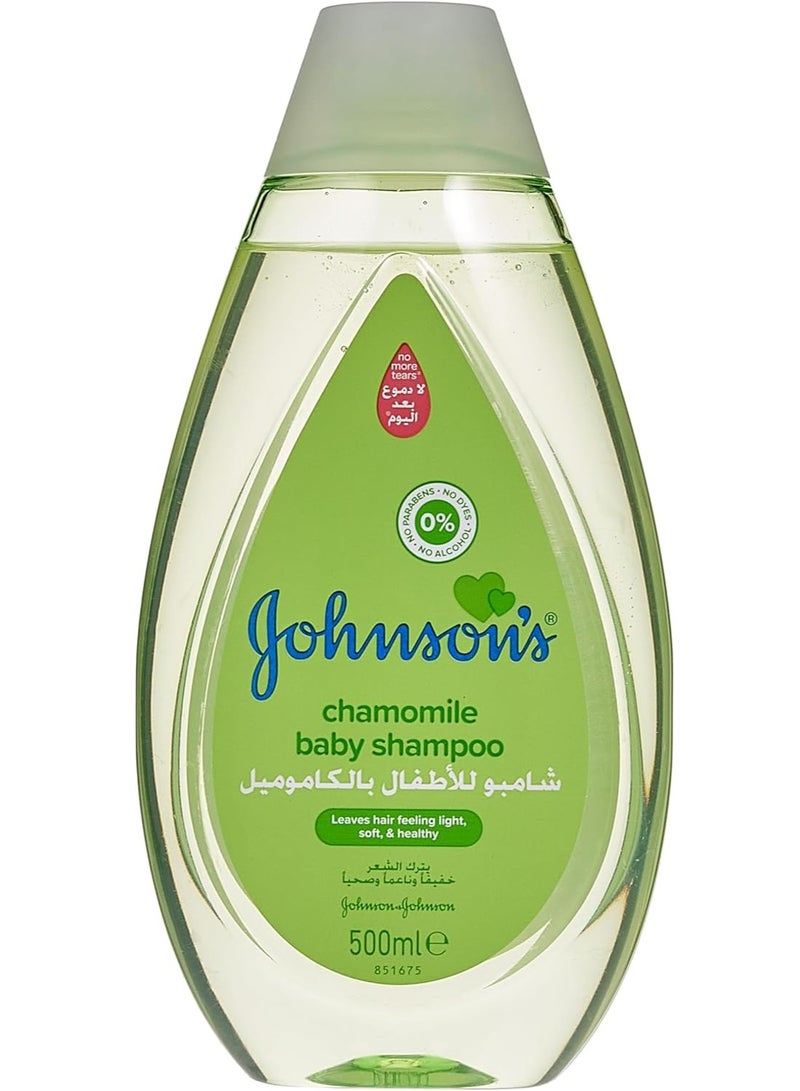 Johnson's Chamomile Baby Shampoo Wash 500 ML - Image 1