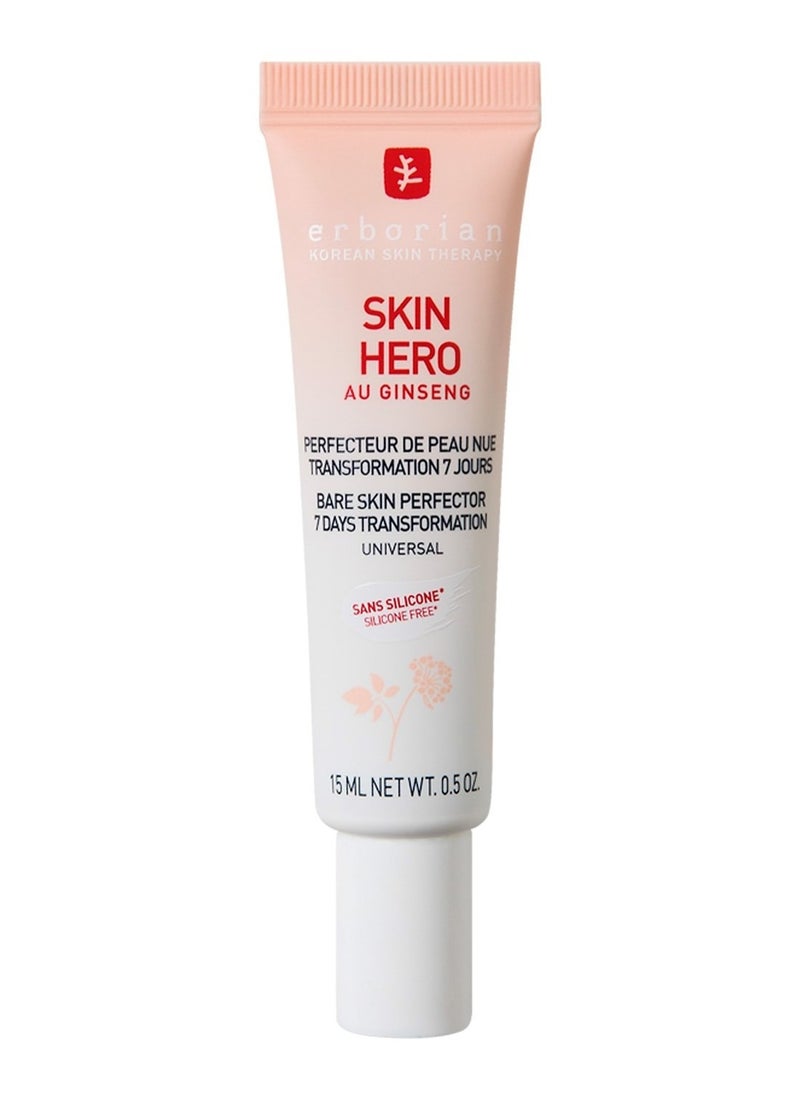 erborian - ERBORIAN Skin Hero - Bare Skin Perfector with Ginseng, 15ml - Skin Smoothing & Brightening Treatment - Image 1