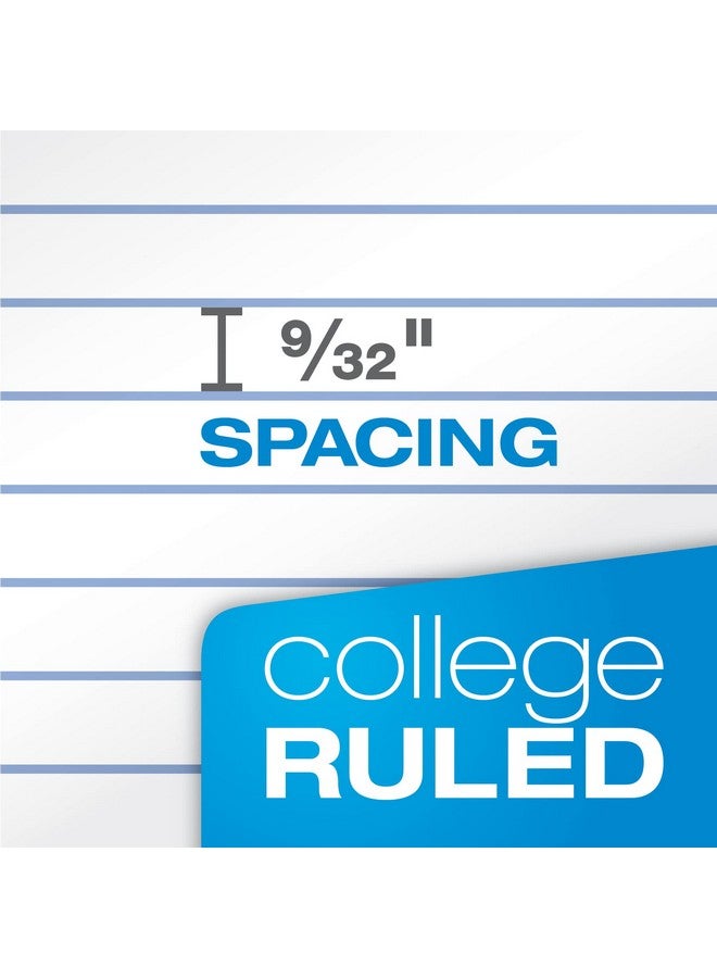 Oxford Oxford Spiral Notebook 18 Pack, Bulk College Ruled Spiral Notebooks for School, 1 Subject, College Ruled Paper, 8 x 10-1/2 Inches, 3-Hole Punch, Assorted Colors, 70 Sheets (65206) - Image 3