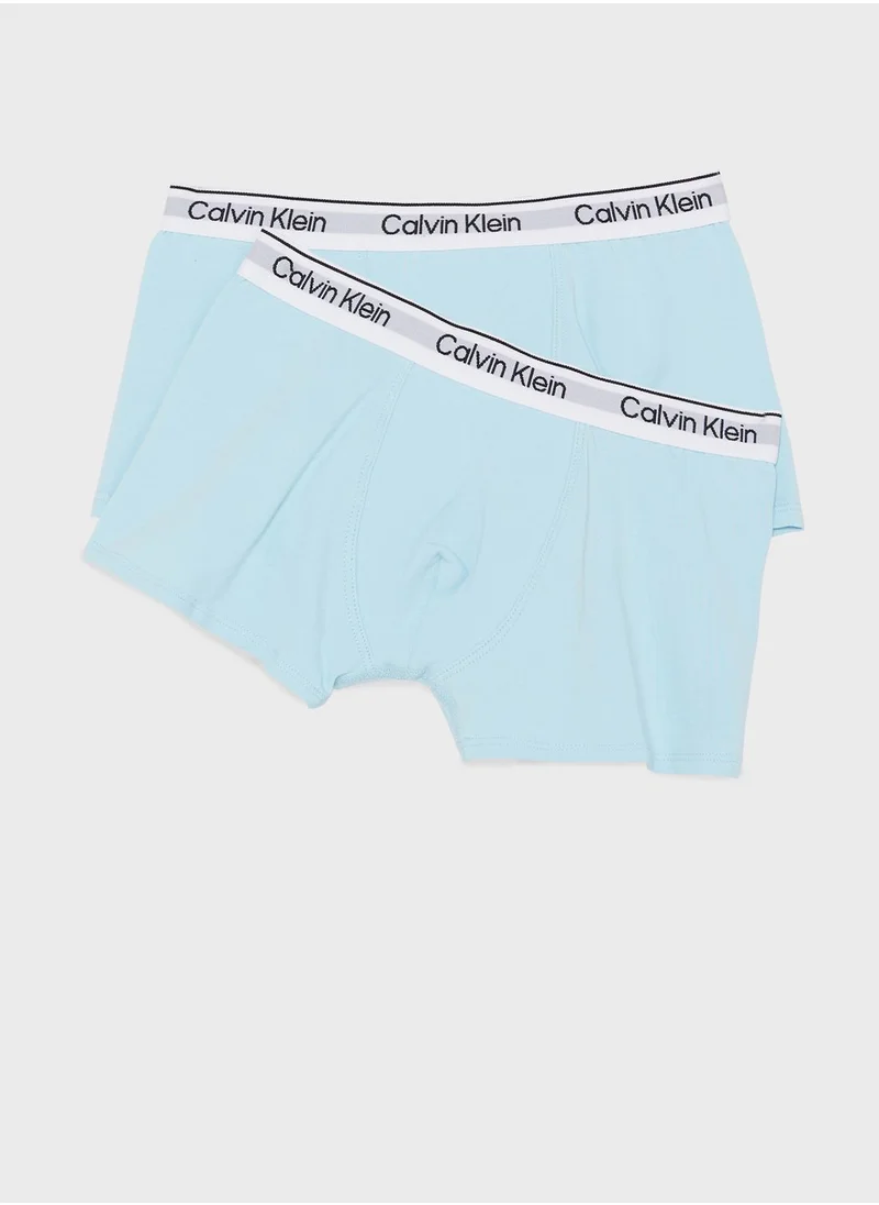 CALVIN KLEIN Kids 3 Pack Assorted Trunks