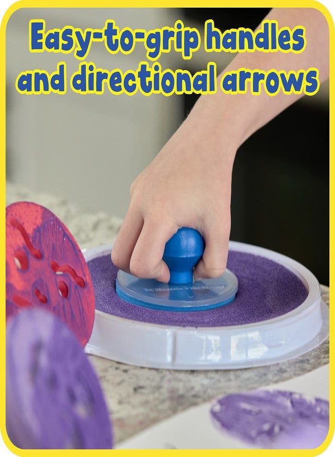 READY 2 LEARN Giant Stampers - Feelings - Set of 10 - Easy to Hold Foam Stamps for Kids - Arts and Crafts Stamps for Displays, Posters, Signs and DIY Projects - Image 3