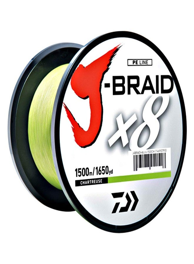 دايوا بكرة دايوا J-BRAIDX8، بكرة حشو، لون أخضر مصفر، قطر الخيط الأحادي = 10 رطل. - Image 2