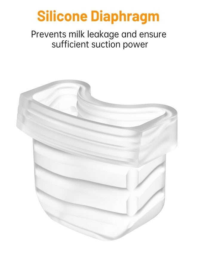 Mumgaroo Hands Free Breast Pump Accessories, Silicone Diaphragm * 1 and Duckbill Valve * 2 for Mumgaroo Wearable Breast Pump, Also Compatible with MomMed S18/S21, MISSAA S18/S21 - Image 5