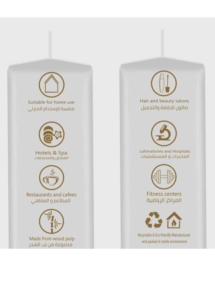 WORLD CARE Disposable Towels Rrom World Care, Size 60X30 cm,100 Pieces - Image 2