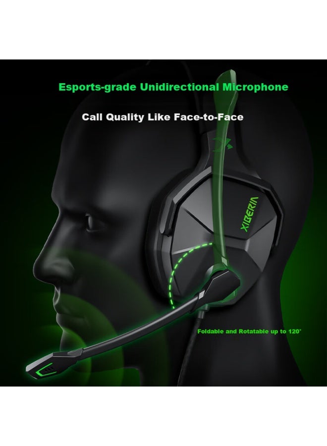 Xiberia V13upro Gaming Headset Over Ear Wired Usb 7.1 Surround Sound Pc Headphones With Microphone Chicken Dinner Headset Upgrade Version - Image 4