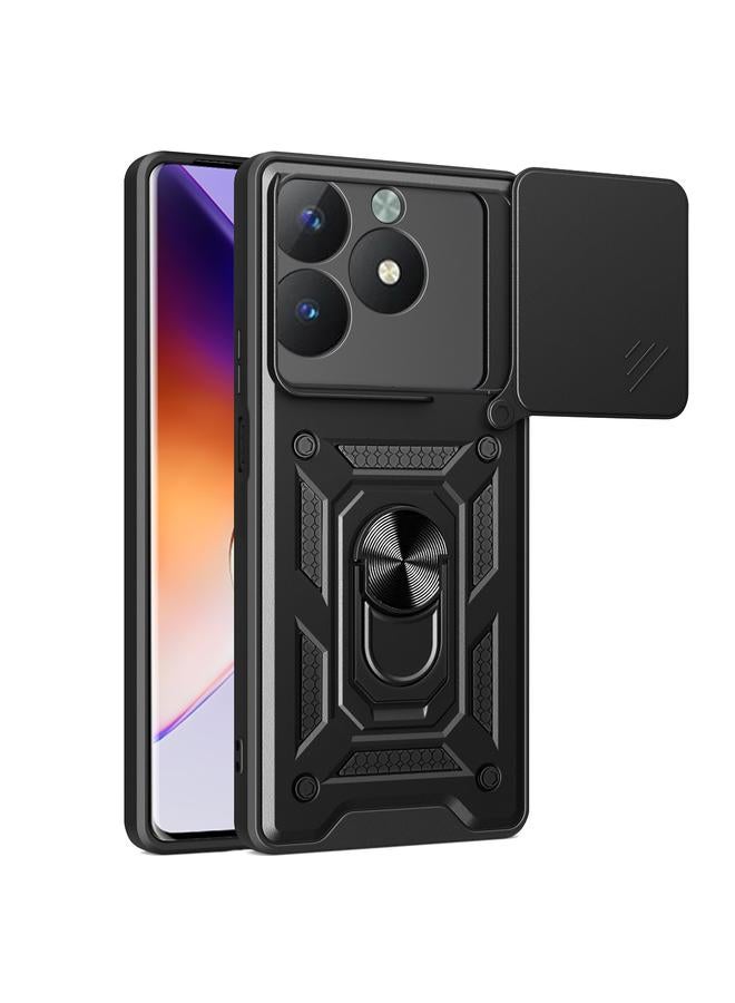 S-TOP Case For Realme C61 / C63 Sliding Camera Cover Design TPU Hybrid PC Phone Case - Image 1