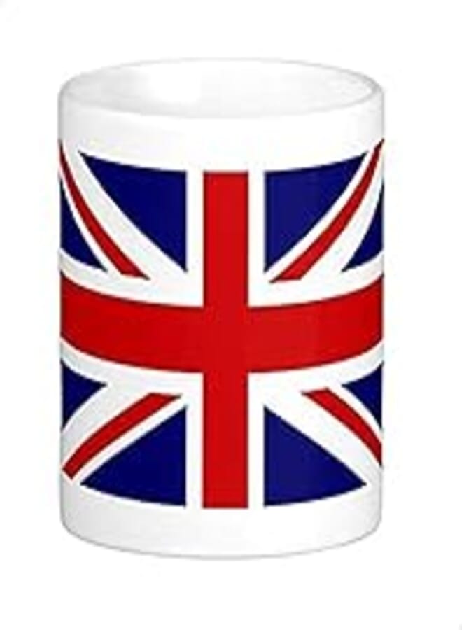 OR England Flag Logo Mug (White)